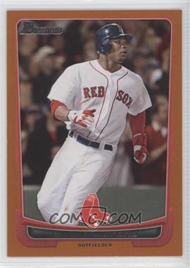 2012 Bowman - [Base] - Orange Border #39 - Carl Crawford /250