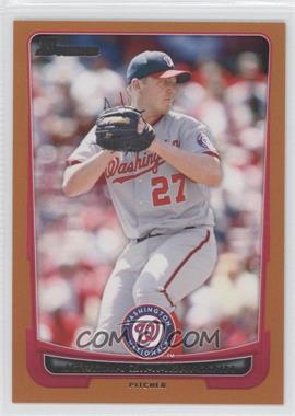 2012 Bowman - [Base] - Orange Border #54 - Jordan Zimmermann /250