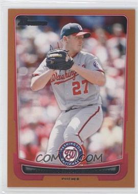 2012 Bowman - [Base] - Orange Border #54 - Jordan Zimmermann /250