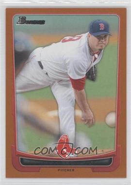 2012 Bowman - [Base] - Orange Border #64 - Josh Beckett /250