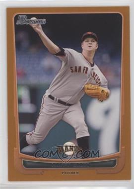 2012 Bowman - [Base] - Orange Border #90 - Matt Cain /250