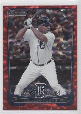 2012 Bowman - [Base] - Red Ice #189 - Delmon Young /25