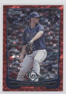 2012 Bowman - [Base] - Red Ice #88 - James Shields /25