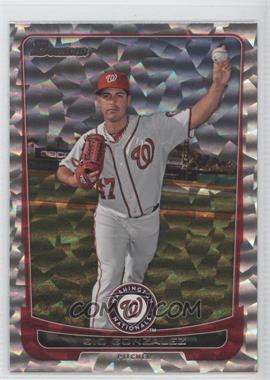 2012 Bowman - [Base] - Silver Ice #133 - Gio Gonzalez