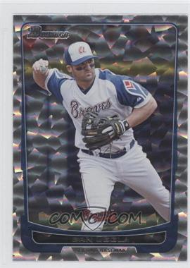 2012 Bowman - [Base] - Silver Ice #7 - Dan Uggla