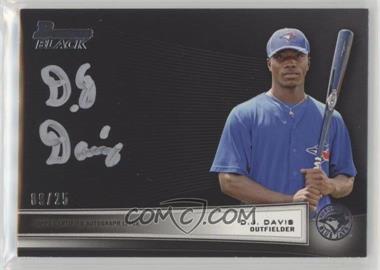 2012 Bowman - Bowman Black Collection Autographs #BBC-DDA - D.J. Davis /25