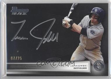 2012 Bowman - Bowman Black Collection Autographs #BBC-TJ - Travis Jankowski /25