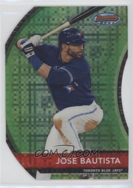 2012 Bowman - Bowman's Best - Die-Cut X-Fractor #BB14 - Jose Bautista /25