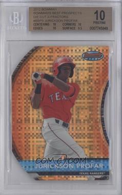 2012 Bowman - Bowman's Best Prospects - Die-Cut X-Fractor #BBP9 - Jurickson Profar /25 [BGS 10 PRISTINE]