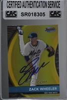 Zack Wheeler [CAS Certified Sealed]