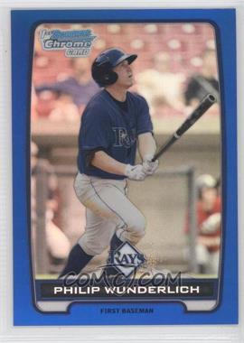 2012 Bowman - Chrome Prospects - Blue Refractor #BCP11 - Philip Wunderlich /250