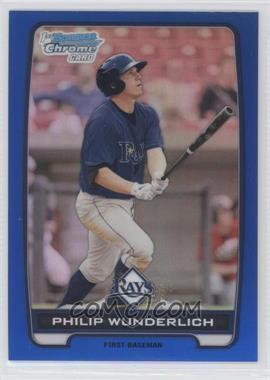 2012 Bowman - Chrome Prospects - Blue Refractor #BCP11 - Philip Wunderlich /250