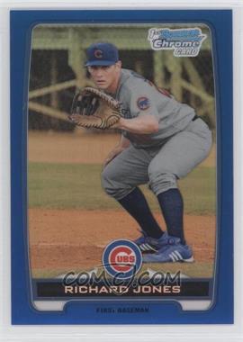 2012 Bowman - Chrome Prospects - Blue Refractor #BCP19 - Richard Jones /250