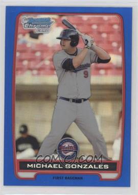 2012 Bowman - Chrome Prospects - Blue Refractor #BCP38 - Michael Gonzales /250