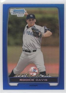 2012 Bowman - Chrome Prospects - Blue Refractor #BCP43 - Rookie Davis /250