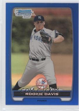2012 Bowman - Chrome Prospects - Blue Refractor #BCP43 - Rookie Davis /250