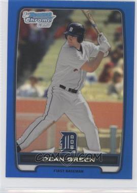 2012 Bowman - Chrome Prospects - Blue Refractor #BCP52 - Dean Green /250