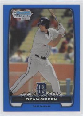 2012 Bowman - Chrome Prospects - Blue Refractor #BCP52 - Dean Green /250