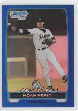 2012 Bowman - Chrome Prospects - Blue Refractor #BCP6 - Noah Perio /250