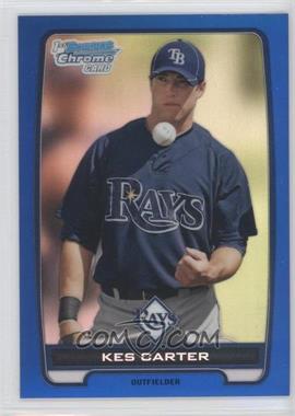 2012 Bowman - Chrome Prospects - Blue Refractor #BCP62 - Kes Carter /250