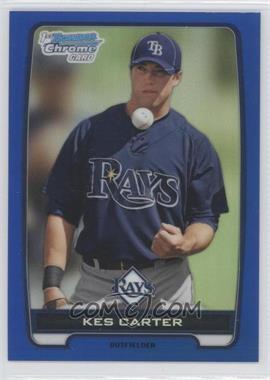 2012 Bowman - Chrome Prospects - Blue Refractor #BCP62 - Kes Carter /250