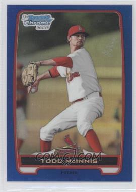 2012 Bowman - Chrome Prospects - Blue Refractor #BCP63 - Todd McInnis /250