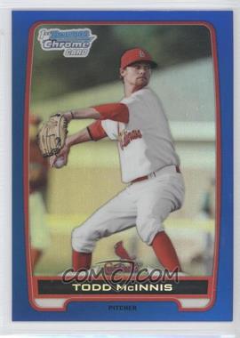 2012 Bowman - Chrome Prospects - Blue Refractor #BCP63 - Todd McInnis /250