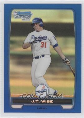 2012 Bowman - Chrome Prospects - Blue Refractor #BCP67 - J.T. Wise /250