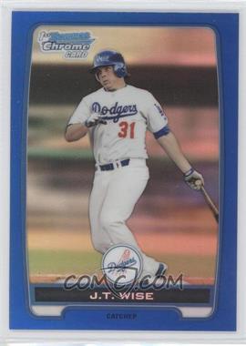 2012 Bowman - Chrome Prospects - Blue Refractor #BCP67 - J.T. Wise /250