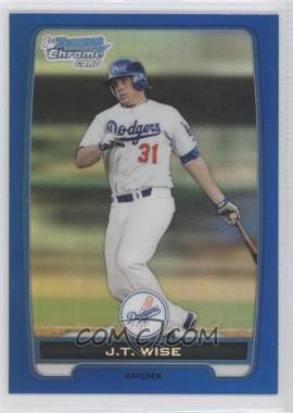 2012 Bowman - Chrome Prospects - Blue Refractor #BCP67 - J.T. Wise /250