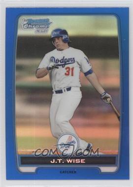 2012 Bowman - Chrome Prospects - Blue Refractor #BCP67 - J.T. Wise /250