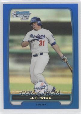 2012 Bowman - Chrome Prospects - Blue Refractor #BCP67 - J.T. Wise /250