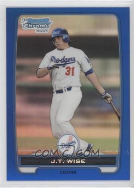 2012 Bowman - Chrome Prospects - Blue Refractor #BCP67 - J.T. Wise /250