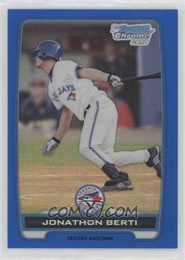 2012 Bowman - Chrome Prospects - Blue Refractor #BCP71 - Jonathon Berti /250