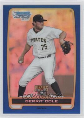 2012 Bowman - Chrome Prospects - Blue Refractor #BCP86 - Gerrit Cole /250