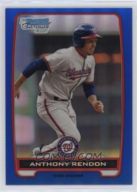 2012 Bowman - Chrome Prospects - Blue Refractor #BCP88 - Anthony Rendon /250