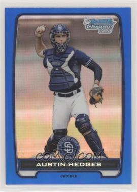 2012 Bowman - Chrome Prospects - Blue Refractor #BCP89 - Austin Hedges /250