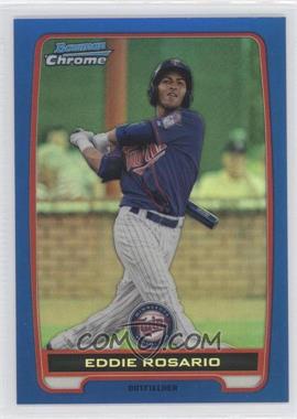 2012 Bowman - Chrome Prospects - Blue Refractor #BCP9 - Eddie Rosario /250