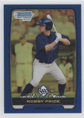 2012 Bowman - Chrome Prospects - Blue Refractor #BCP90 - Robby Price /250