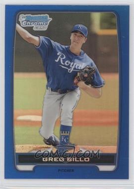 2012 Bowman - Chrome Prospects - Blue Refractor #BCP96 - Greg Billo /250