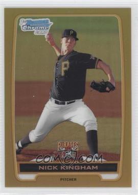 2012 Bowman - Chrome Prospects - Gold Refractor #BCP8 - Nick Kingham /50