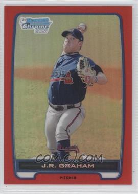 2012 Bowman - Chrome Prospects - Red Refractor #BCP24 - J.R. Graham /5