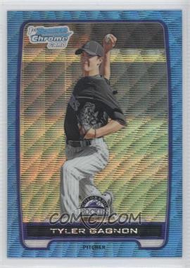 2012 Bowman - Chrome Prospects - Redemption Refractor Blue Wave #BCP13 - Tyler Gagnon