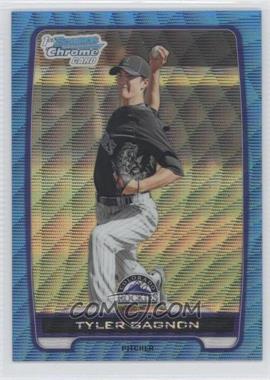 2012 Bowman - Chrome Prospects - Redemption Refractor Blue Wave #BCP13 - Tyler Gagnon