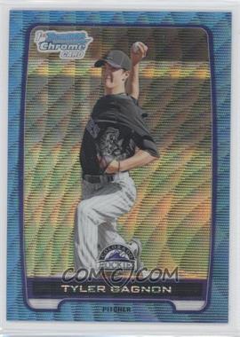 2012 Bowman - Chrome Prospects - Redemption Refractor Blue Wave #BCP13 - Tyler Gagnon