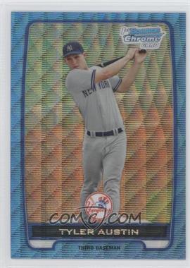 2012 Bowman - Chrome Prospects - Redemption Refractor Blue Wave #BCP17 - Tyler Austin