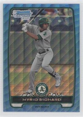 2012 Bowman - Chrome Prospects - Redemption Refractor Blue Wave #BCP2 - Myrio Richard