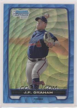 2012 Bowman - Chrome Prospects - Redemption Refractor Blue Wave #BCP24 - J.R. Graham