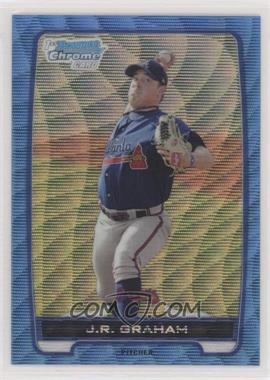 2012 Bowman - Chrome Prospects - Redemption Refractor Blue Wave #BCP24 - J.R. Graham