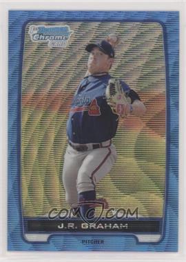 2012 Bowman - Chrome Prospects - Redemption Refractor Blue Wave #BCP24 - J.R. Graham